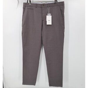 NWT Perk Pants Men's 38 L31.5 Slim Fit Stretch Chino Flat Front Cotton Blend